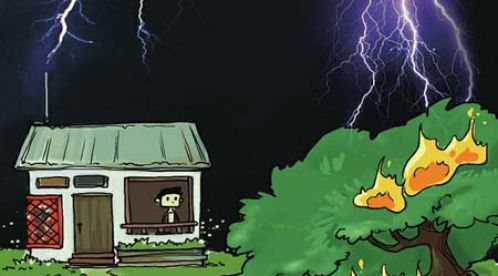 雷電對(duì)家庭的危害-防患于未然,關(guān)系你我他【杭州易造】