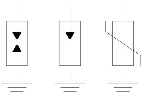 浪涌保護(hù)器符號(hào) 浪涌保護(hù)器符號(hào)