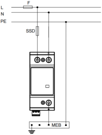 單相系統(tǒng)SPD的安裝 單相系統(tǒng)SPD的安裝